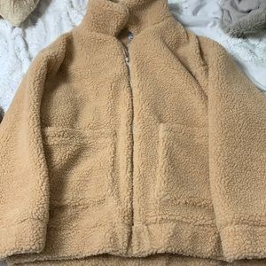 NWOT princess polly teddy coat